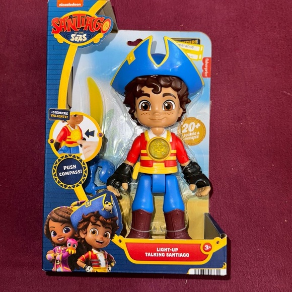 Nickelodeon Santiago of the Seas light up, talking action figure NIB Bundle/save - Picture 3 of 8